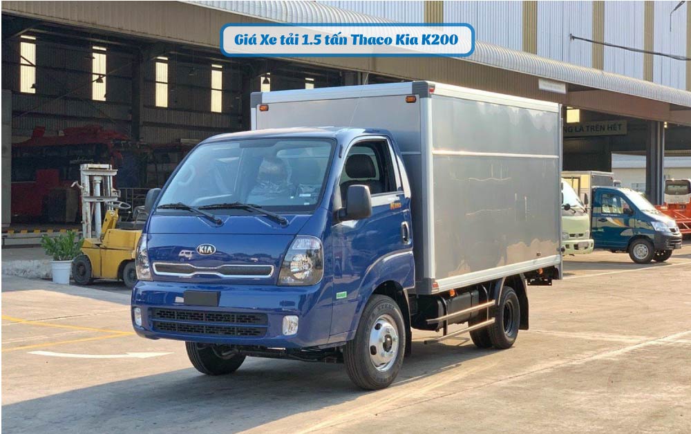 Bảng giá xe tải 1.5 tấn của Hyundai, Isuzu, Thaco và Hino
